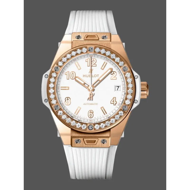 Hublot Big Bang Unisex 465.OE.2080.RW.1204 Replica - Quadrante Bianco Fabric