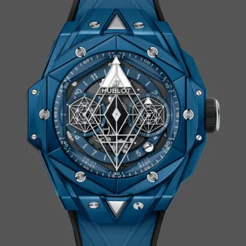 Hublot Big Bang Sang Bleu 418.EX.5107.RX.MXM21 Replica - Quadrante Blu Ceramica
