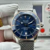 Breitling Superocean Heritage UB2010161C1A1 Replica - Quadrante Blu Maglia Milanese