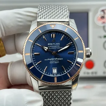 Breitling Superocean Heritage UB2010161C1A1 Replica - Quadrante Blu Maglia Milanese