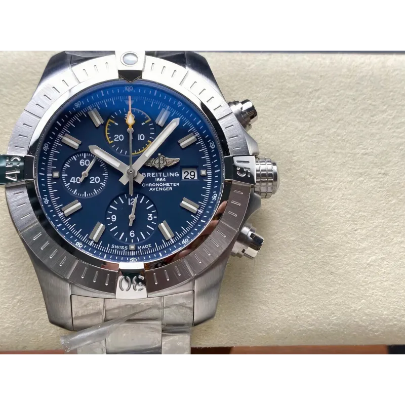 Breitling Avenger A13317101C1A1 Replica - Quadrante Blu Acciaio Inossidabile