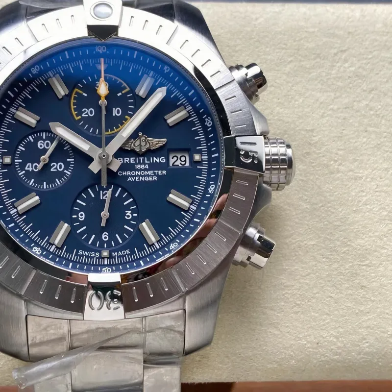 Breitling Avenger A13317101C1A1 Replica - Quadrante Blu Acciaio Inossidabile