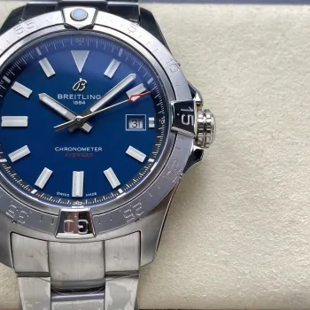 Breitling Avenger A17328101C1A1 Replica - Quadrante Blu Lunetta Scanalata