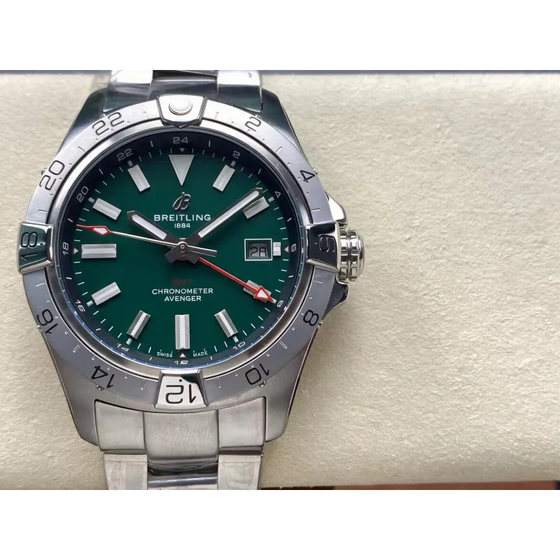 Breitling Avenger A32320101B1A1 Replica - Quadrante Verde Lunetta Scanalata