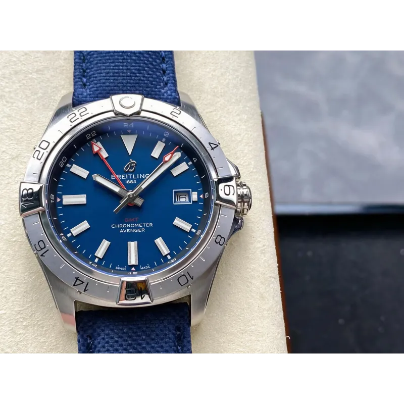 Breitling Avenger A32320101C1X1 Replica - Quadrante Blu Lunetta Scanalata