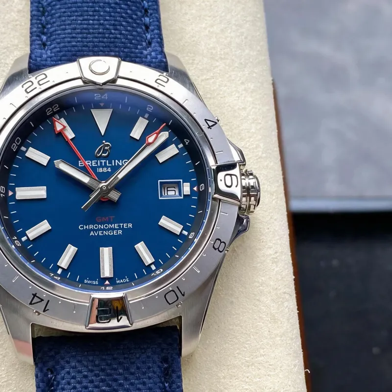 Breitling Avenger A32320101C1X1 Replica - Quadrante Blu Lunetta Scanalata