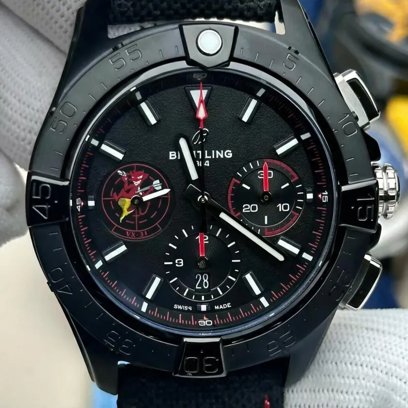 Breitling Avenger SB01473A1B1X1 Replica - Quadrante Nero Acciaio Inossidabile