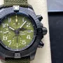Breitling Avenger Chronograph Military Green V13317101L1X1 Replica - Quadrante Verde