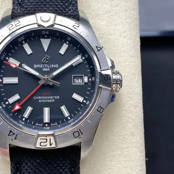 Breitling Avenger A32320101B1X1 Replica - Quadrante Nero Lunetta Scanalata