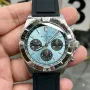 Breitling Chronomat PB0134101C1S1 Replica - Quadrante Blu Ghiaccio Lunetta Scanalata
