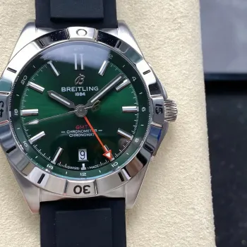 Breitling Chronomat A32398101L1A1 Replica - Quadrante Verde Lunetta Scanalata