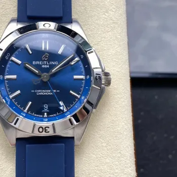 Breitling Chronomat A32398101C1A1 Replica - Quadrante Blu Lunetta Scanalata
