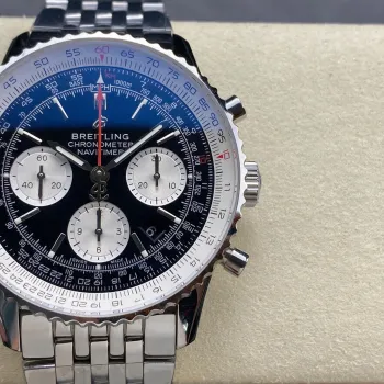 Breitling Navitimer AB0121211B1A1 Replica - Quadrante Nero Lunetta Scanalata