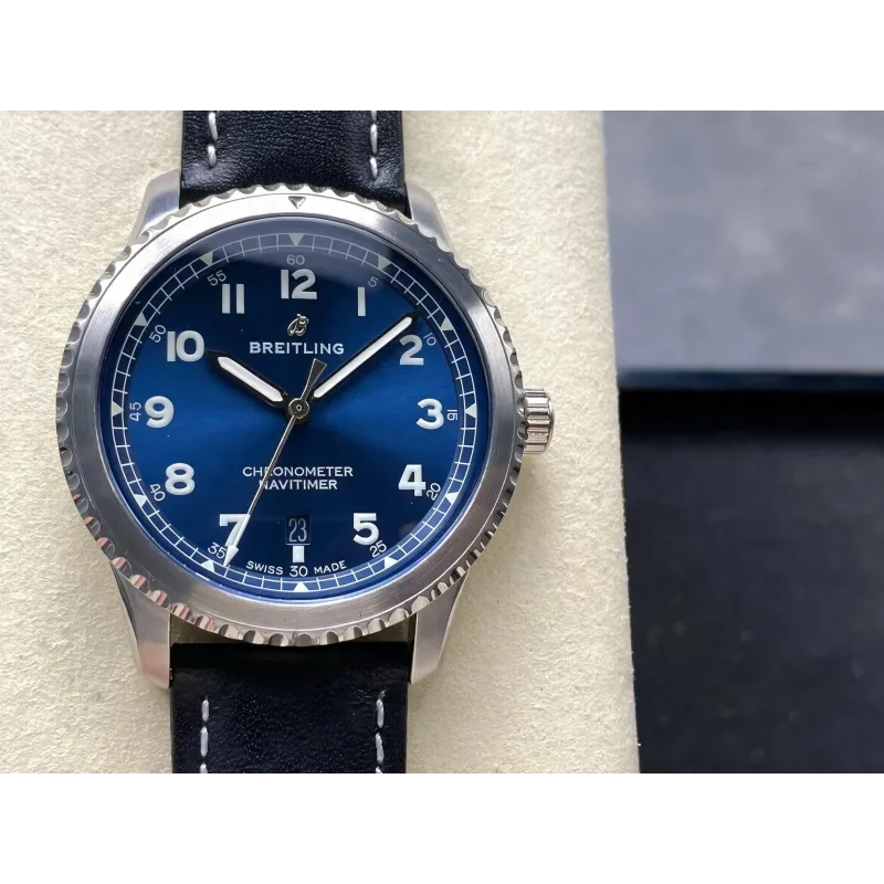 Breitling Navitimer 8 Automatic 41 A17314101C1X2 Replica - Quadrante Blu