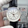 Breitling Navitimer A32310211G1P1 Replica - Quadrante Argento Lunetta Scanalata