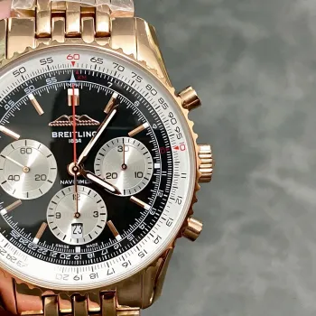 Breitling Navitimer RB0138211B1R1 Replica - Quadrante Nero Lunetta Scanalata