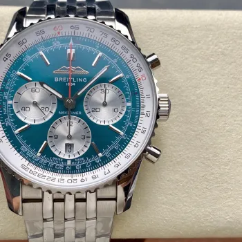 Breitling Navitimer AB0137211C1A1 Replica - Quadrante Blu Lunetta Scanalata