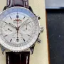 Breitling Navitimer AB0139211G1P1 Replica - Quadrante Argento Lunetta Scanalata