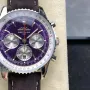 Breitling Navitimer AB01385C1Q1A1 Replica - Quadrante Viola Lunetta Scanalata