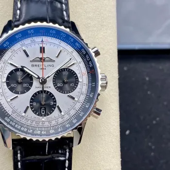 Breitling Navitimer AB0138241G1P1 Replica - Quadrante Grigio Lunetta Scanalata