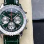 Breitling Navitimer AB01384C1L1P1 Replica - Quadrante Verde Lunetta Scanalata