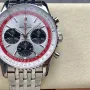 Breitling Navitimer AB01383B1G1A1 Replica - Quadrante Argento Lunetta Scanalata