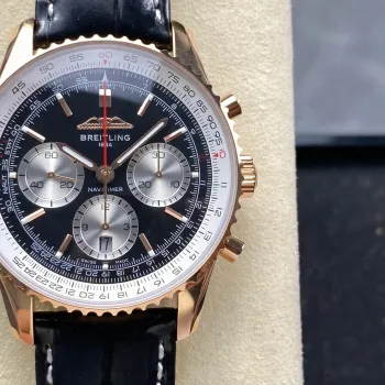 Breitling Navitimer RB0138211B1P1 Replica - Quadrante Nero Lunetta Scanalata