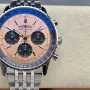 Breitling Navitimer AB0138241K1A1 Replica - Copper Lunetta Scanalata