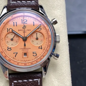Breitling Premier AB0145331K1P2 Replica - Copper Acciaio Inossidabile