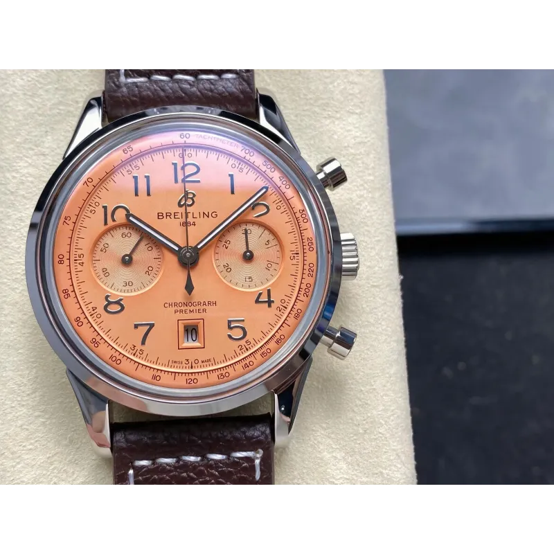 Breitling Premier AB0145331K1P2 Replica - Copper Acciaio Inossidabile