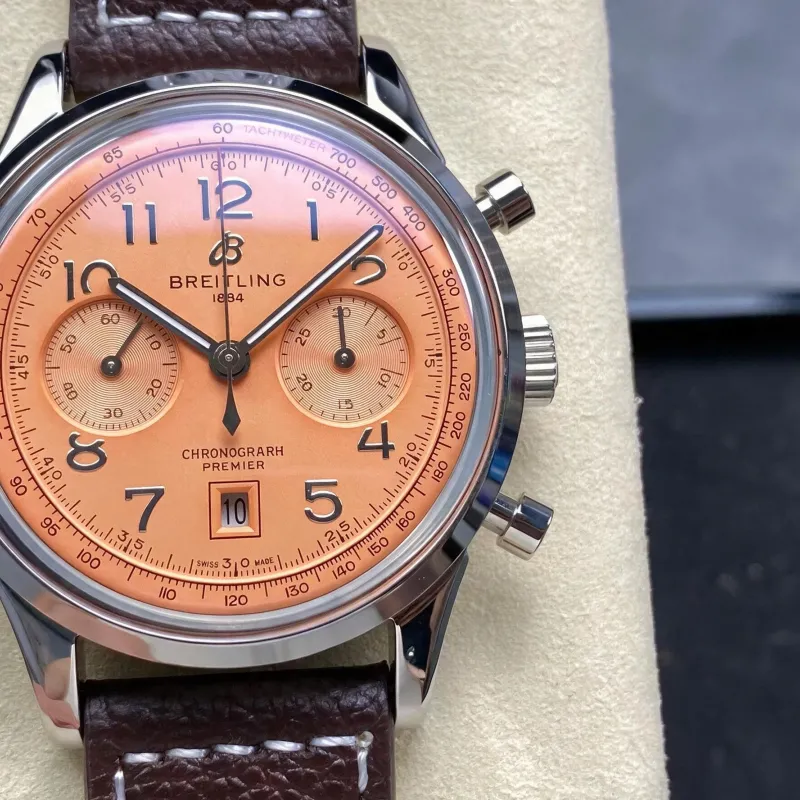 Breitling Premier AB0145331K1P2 Replica - Copper Acciaio Inossidabile