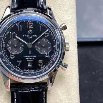 Breitling Premier AB0145221B1P1 Replica - Quadrante Nero Acciaio Inossidabile