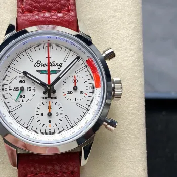 Breitling Top Time B01 Chronograph Ford Mustang AB0176A71A1X1 Replica - Quadrante Bianco