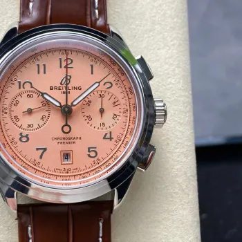 Breitling Premier B01 Chronograph 42 AB0145331K1P2 Replica - Copper Acciaio Inossidabile