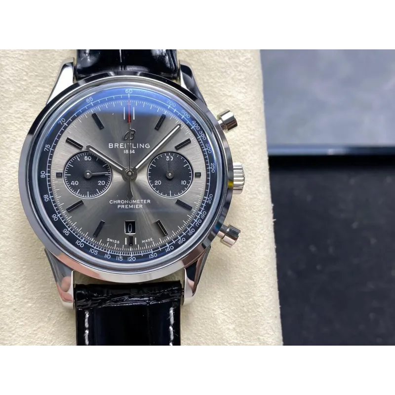 Breitling Premier AB0118221B1P1 Replica - Anthracite Acciaio Inossidabile