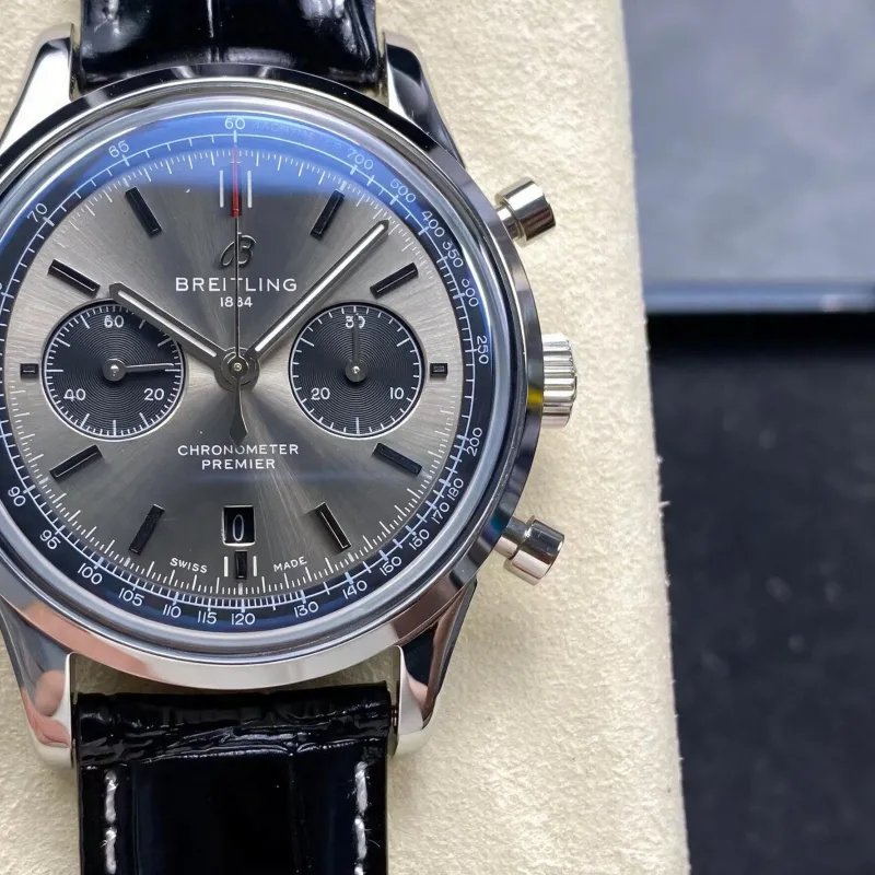 Breitling Premier AB0118221B1P1 Replica - Anthracite Acciaio Inossidabile