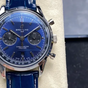 Breitling Premier AB0118A61C1P2 Replica - Quadrante Blu Acciaio Inossidabile