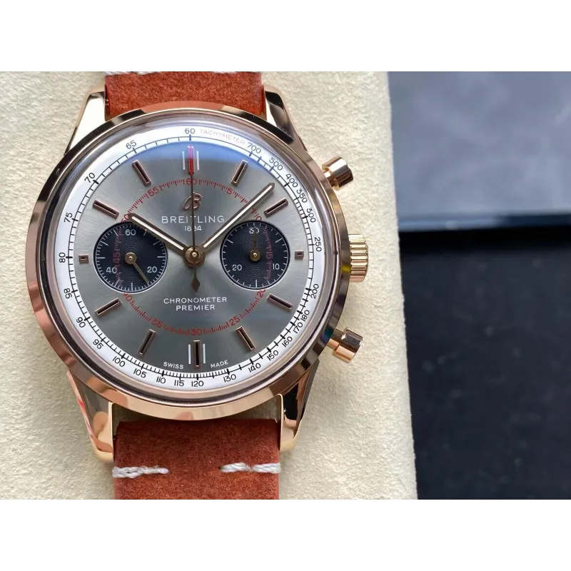 Breitling Premier RB0118A31B1X1 Replica - Anthracite Bicolore