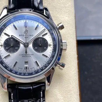 Breitling Premier AB0118221G1P2 Replica - Quadrante Argento Acciaio Inossidabile
