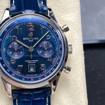 Breitling Premier AB0145171C1P2 Replica - Quadrante Blu Acciaio Inossidabile