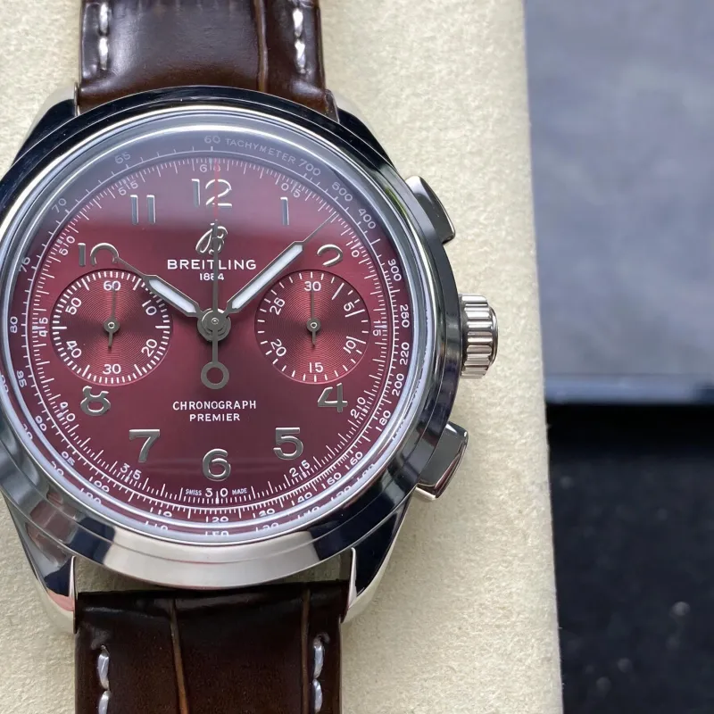 Breitling Premier B09 Chronograph 40 AB0930D41K1P1 Replica - Quadrante Rosso