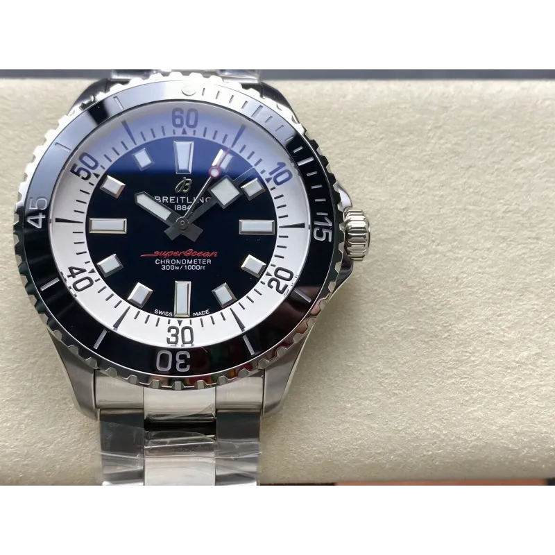 Breitling Superocean A17376211B1A1 Replica - Quadrante Nero Acciaio Inossidabile