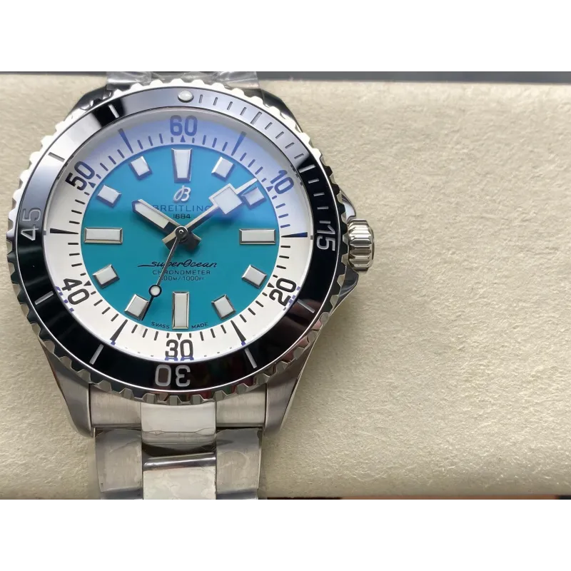 Breitling Superocean Automatic 44 A17376211L2A1 Replica - Quadrante Blu Acciaio Inossidabile