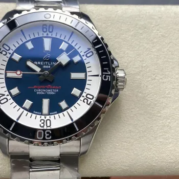 Breitling Superocean Automatic 44 A17376211C1A1 Replica - Quadrante Blu Steel Link Bracelet