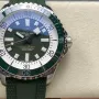 Breitling Superocean 42 A17375A31L1S1 Replica - Quadrante Verde Cinturino Caucciu