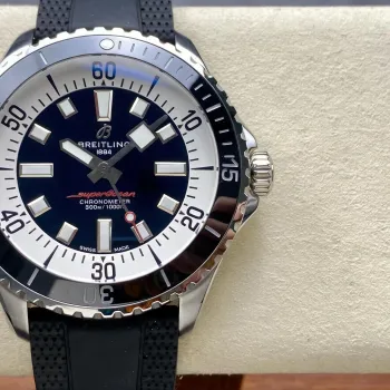 Breitling Superocean 42 A17376211B1S1 Replica - Quadrante Nero Acciaio Inossidabile