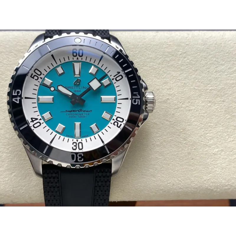 Breitling Superocean 42 A17376211L2S1 Replica - Quadrante Blu Acciaio Inossidabile