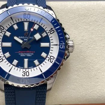 Breitling Superocean 42 A17375E71C1S1 Replica - Quadrante Blu Acciaio Inossidabile