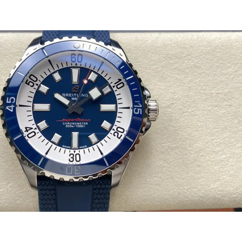 Breitling Superocean 42 A17375E71C1S1 Replica - Quadrante Blu Acciaio Inossidabile