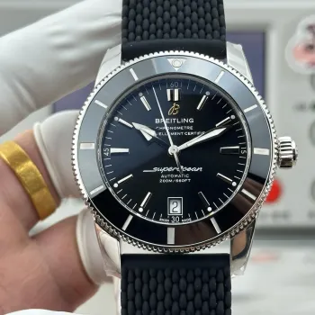 Breitling Superocean Heritage AB201012 Replica - Quadrante Nero Cinturino Caucciu
